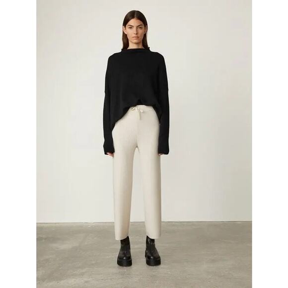 Lisa Yang heather cashmere trousers cream XS - Picture 2 of 9